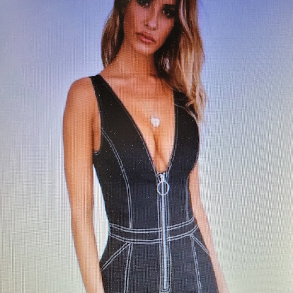 Tiger Mist Black Jumpsuit